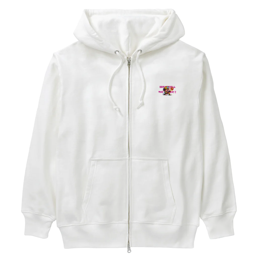 SwishStyle のバスケットレスキュー隊 Heavyweight Zip Hoodie