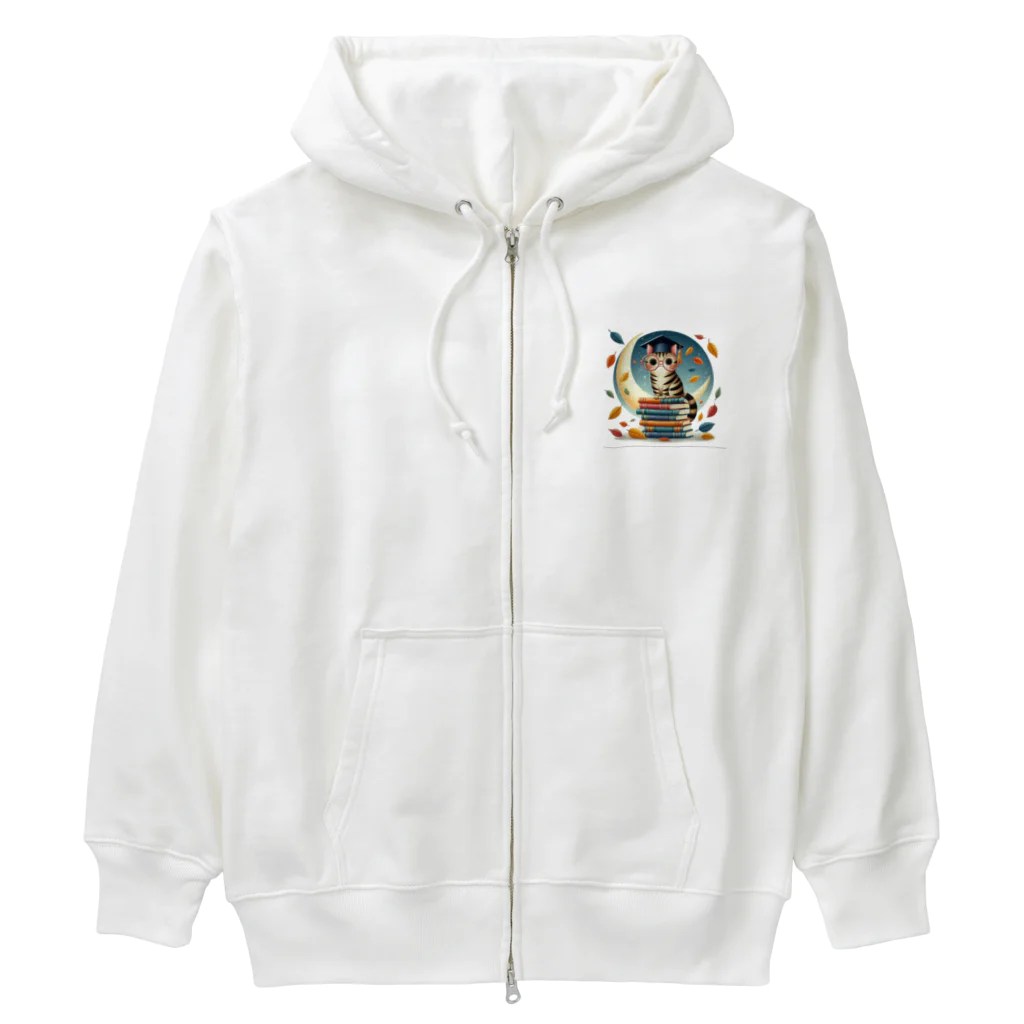 Akiraの猫 Heavyweight Zip Hoodie