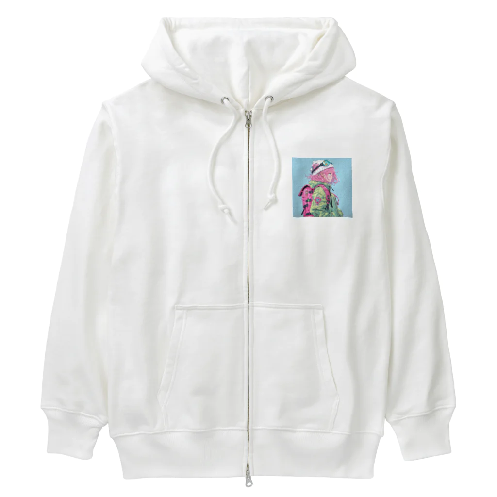 ぶーたんのポップ・スプラッシュ Heavyweight Zip Hoodie