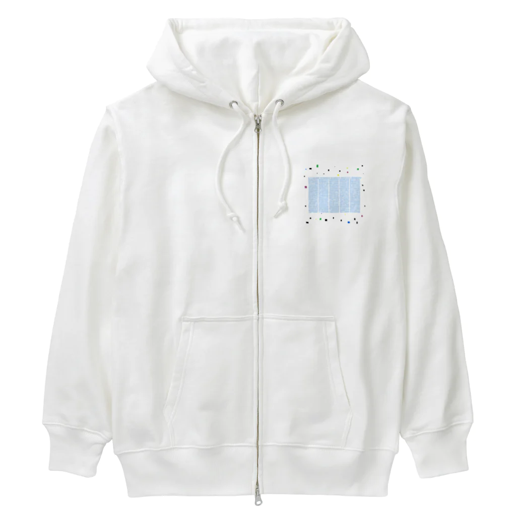 noiSutoaの1000桁の円周率 Heavyweight Zip Hoodie