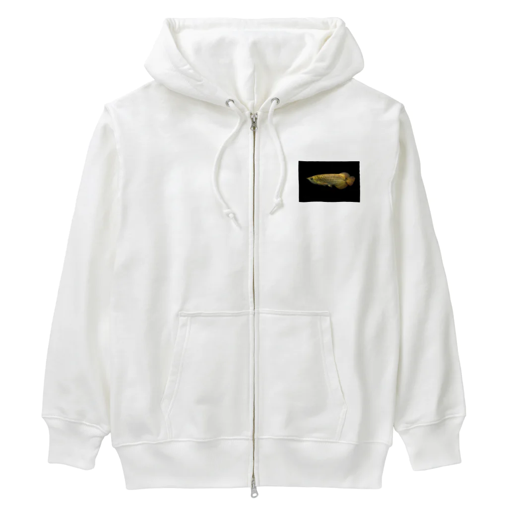 stockboxのアジアアロワナ グッズ Heavyweight Zip Hoodie