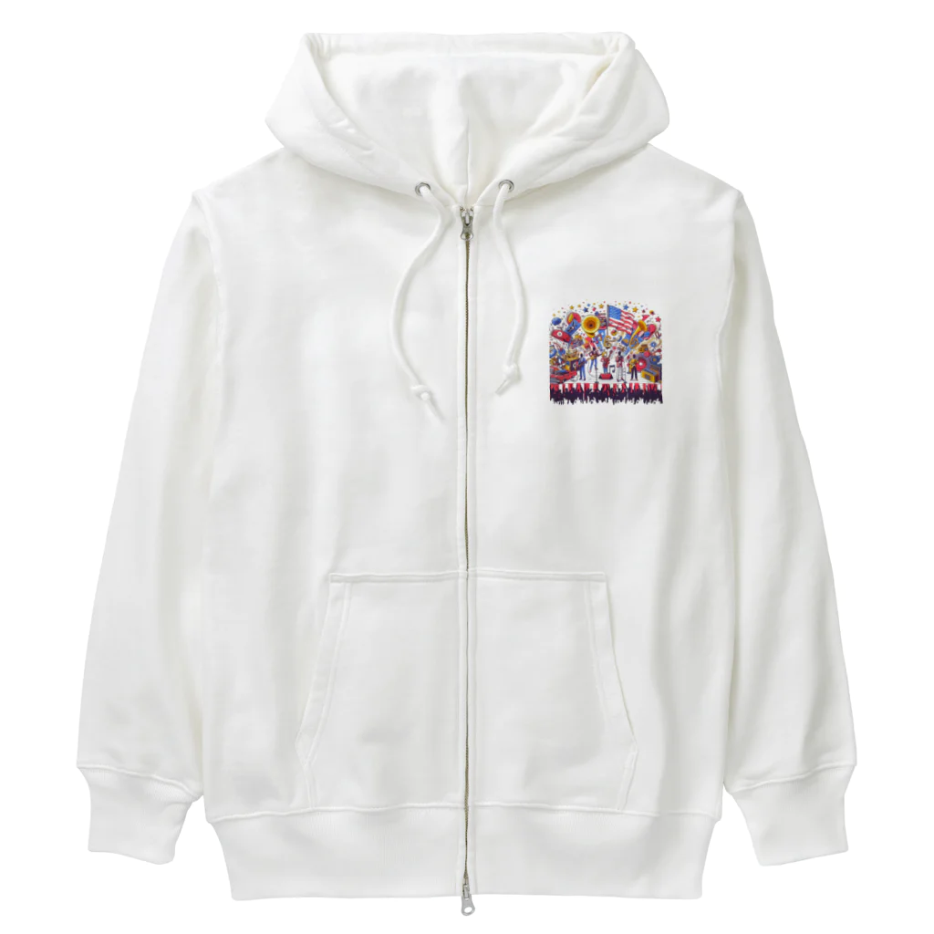 アミュペンの新しいミュージカル体験 Heavyweight Zip Hoodie