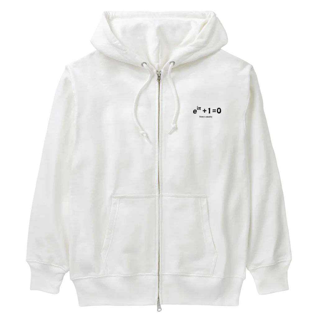 粗茶のオイラーの等式 Heavyweight Zip Hoodie