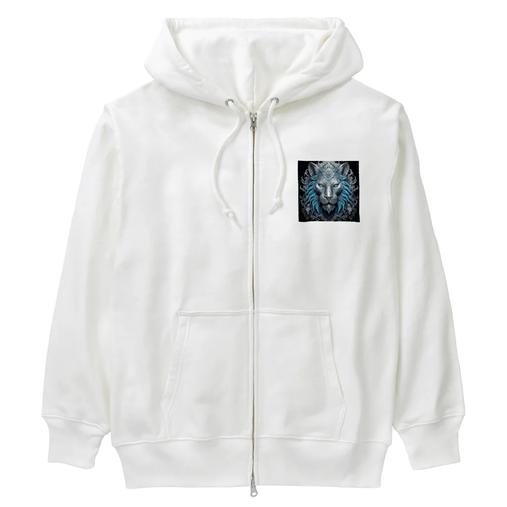 kenny777のメタルライオン Heavyweight Zip Hoodie