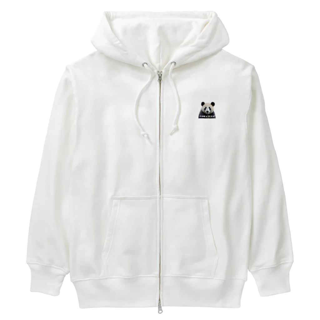 きほんてきにはものと～んのパンダ用か？ Heavyweight Zip Hoodie