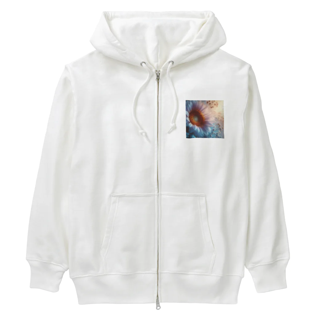 Suzuupのひまわりの本気 Heavyweight Zip Hoodie