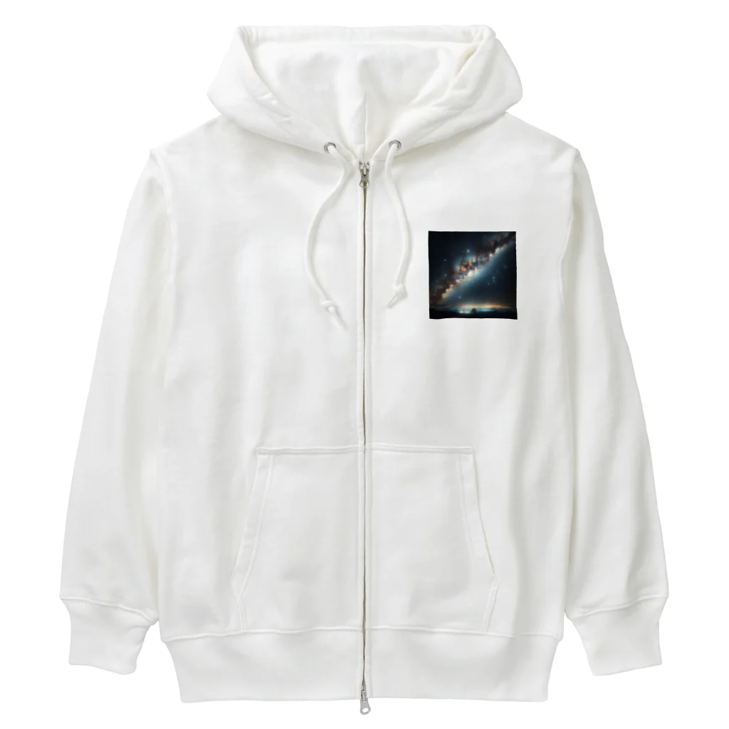 namidamakiの天の川銀河 Heavyweight Zip Hoodie