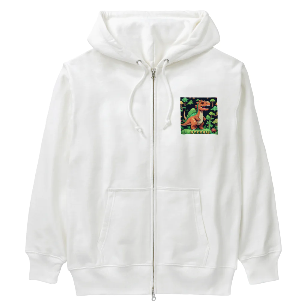 OTIRUBUTUBUTUのオロチ恐竜 Heavyweight Zip Hoodie