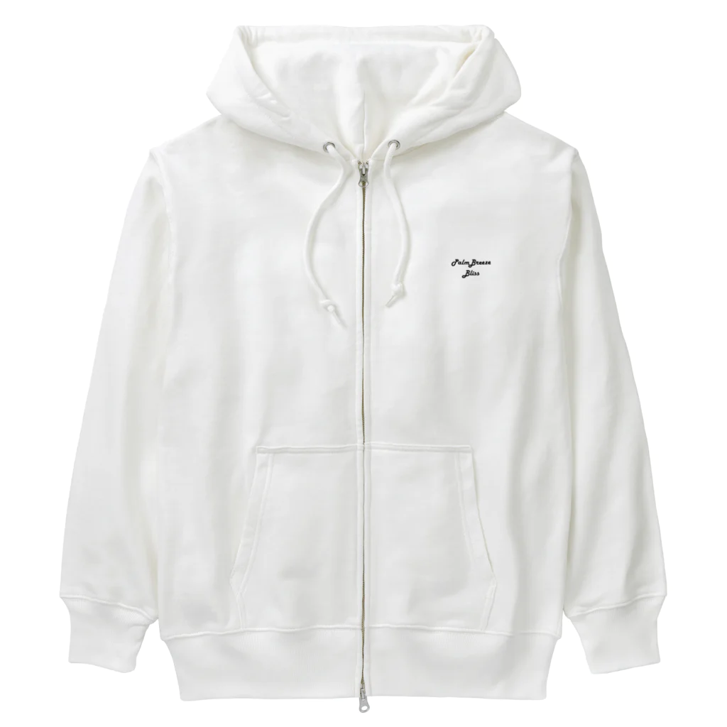 Paradise ExploreのPalm Breeze Bliss Heavyweight Zip Hoodie