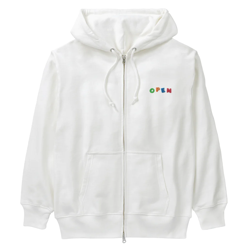 ainarukokoroのOPEN Heavyweight Zip Hoodie