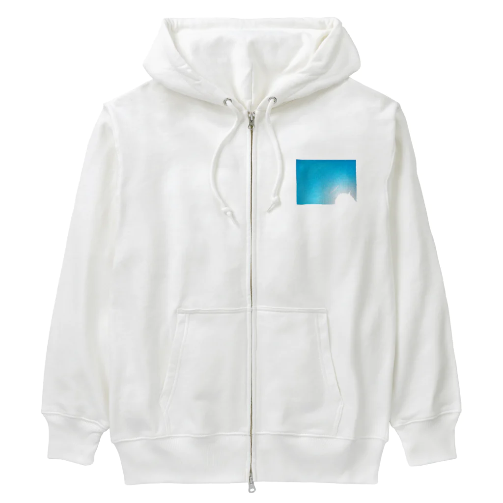 tealblueの太陽　④ Heavyweight Zip Hoodie