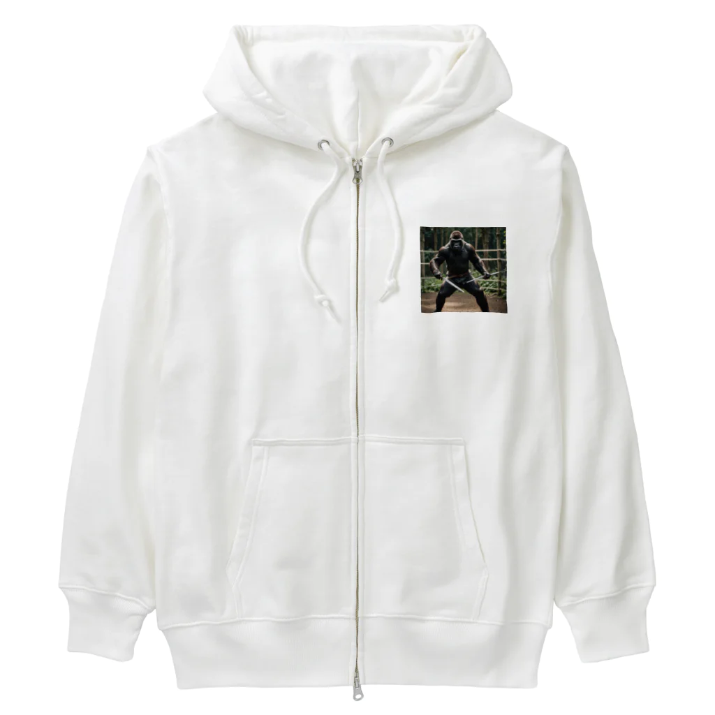 WildRiceの狂戦士ゴリラ Heavyweight Zip Hoodie