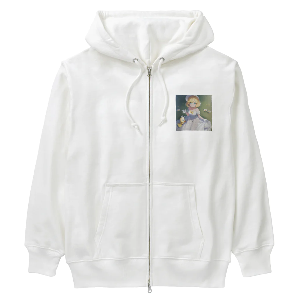 オリジナルグッズショップ KIJITORAのデイジーダック Heavyweight Zip Hoodie