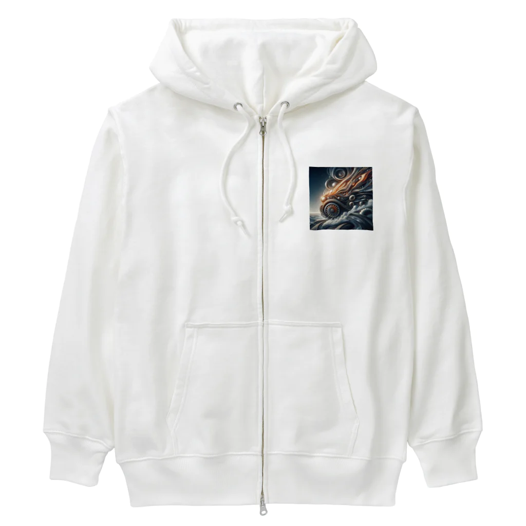 wワンダーワールドwの麒麟 Heavyweight Zip Hoodie