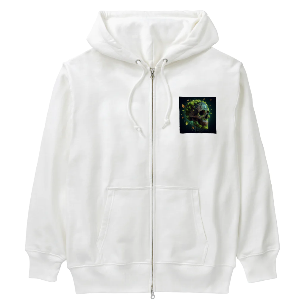 wワンダーワールドwのSKULL031 Heavyweight Zip Hoodie