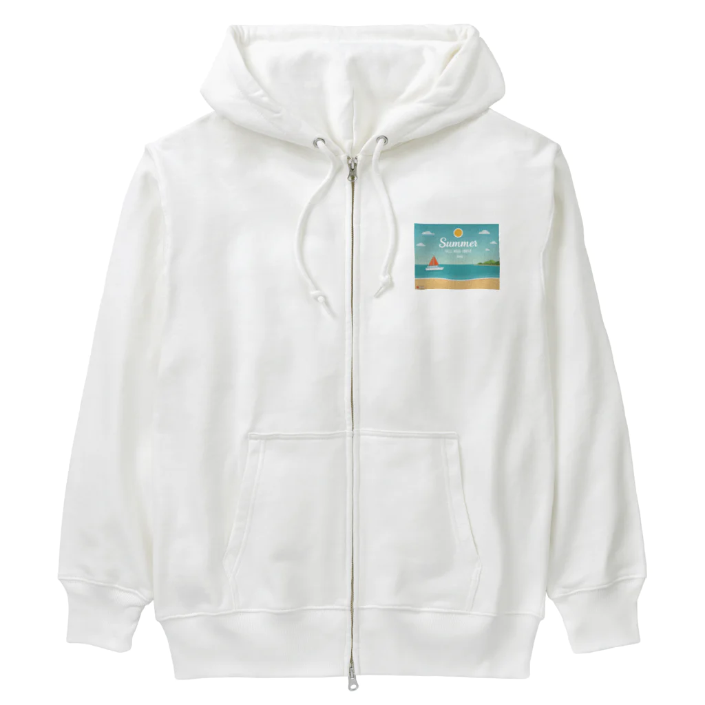 山田綾の夏！Summer！ Heavyweight Zip Hoodie