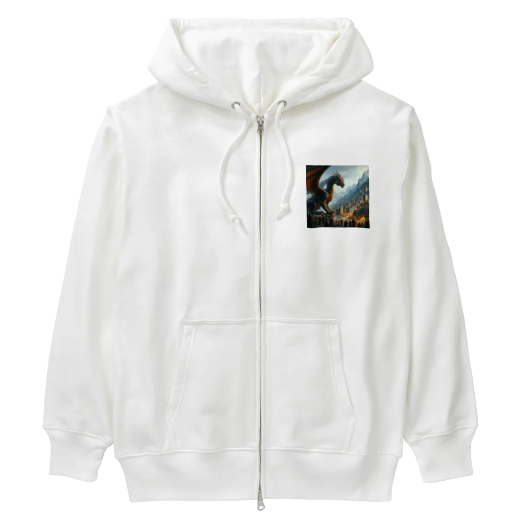 shoma7007の一面龍 Heavyweight Zip Hoodie