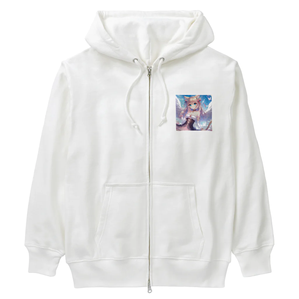 MOON.！！の姫良々【きらら】天使 Heavyweight Zip Hoodie