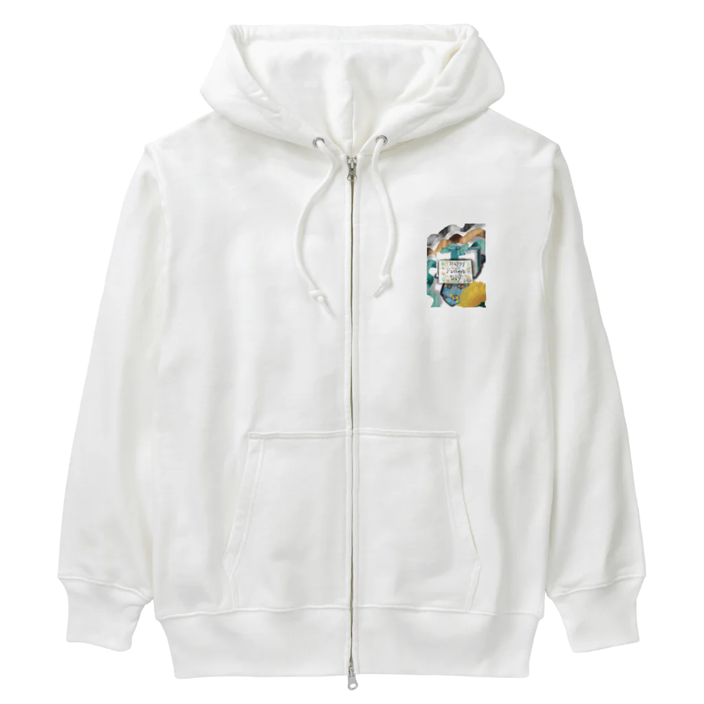 AkironBoy's_ShopのTITINOHI＝Father’sDay 「父の日に、👔や🎁はいかがですか？」 Heavyweight Zip Hoodie