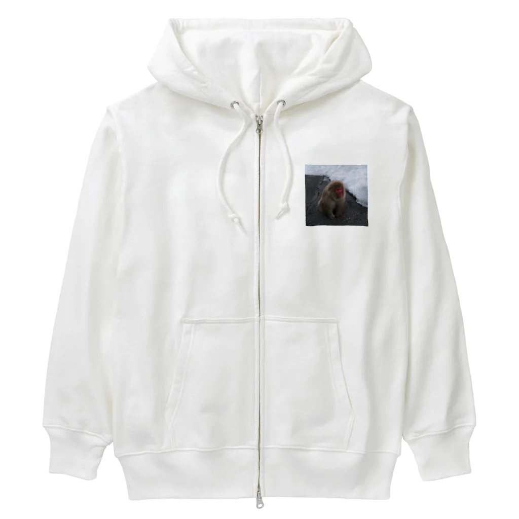 さッとんのおさるちゃん Heavyweight Zip Hoodie