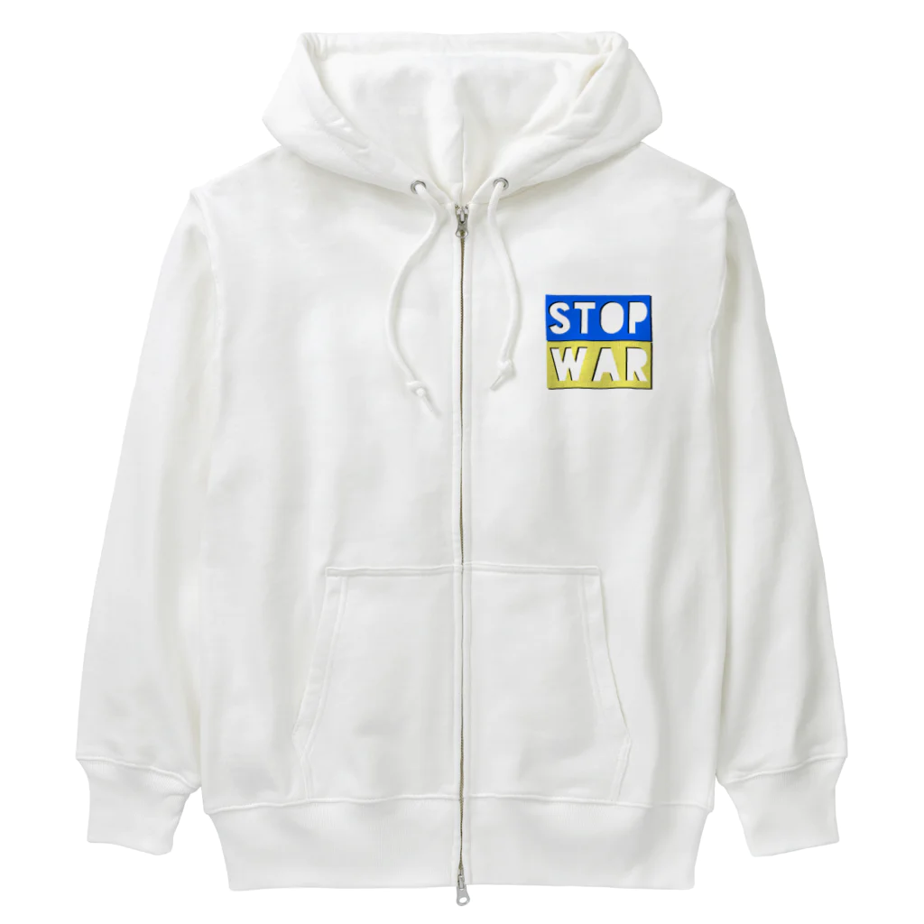 LalaHangeulのSTOP WAR  Heavyweight Zip Hoodie