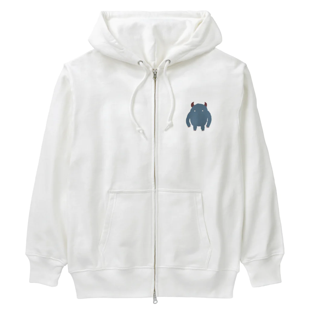 ddddd02のイエティのムム Heavyweight Zip Hoodie