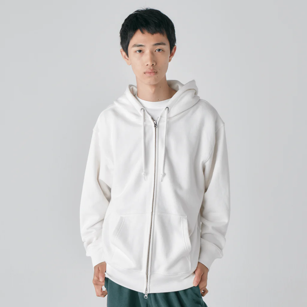 onehappinessのシェルティ　イラスト　forever Heavyweight Zip Hoodie