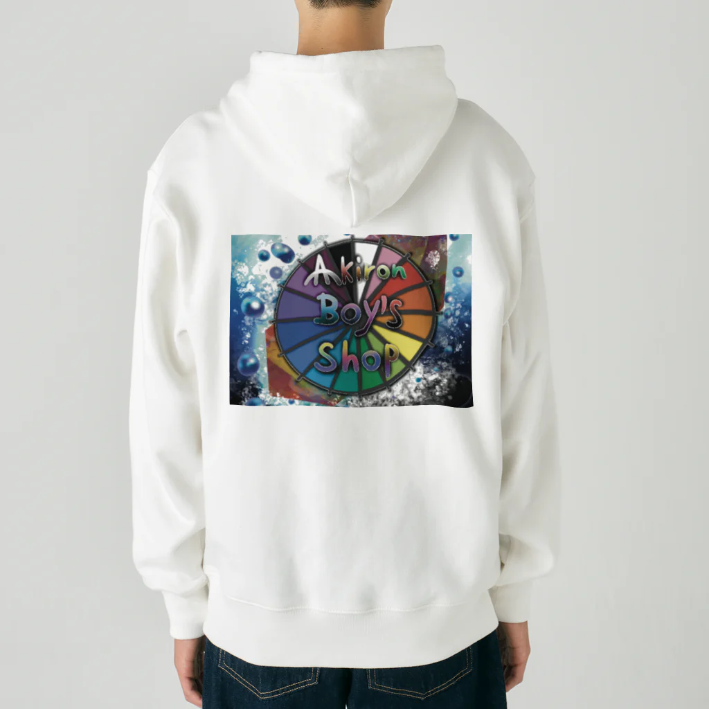 AkironBoy's_Shopのサボテンとサウナの融合 (Fusion of cactns and Sauna) Heavyweight Zip Hoodie