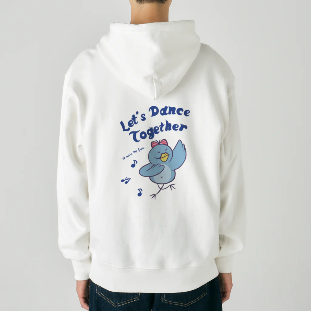  Millefy's shopのLet’s Dance Together ヘビーウェイトジップパーカー