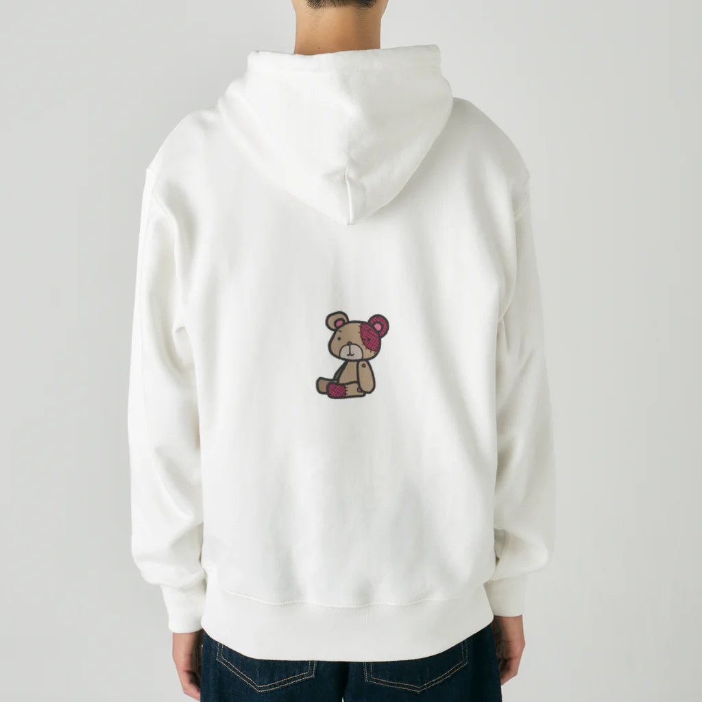 ゆるれあの「ぬ」ぬいぐるみ Heavyweight Zip Hoodie