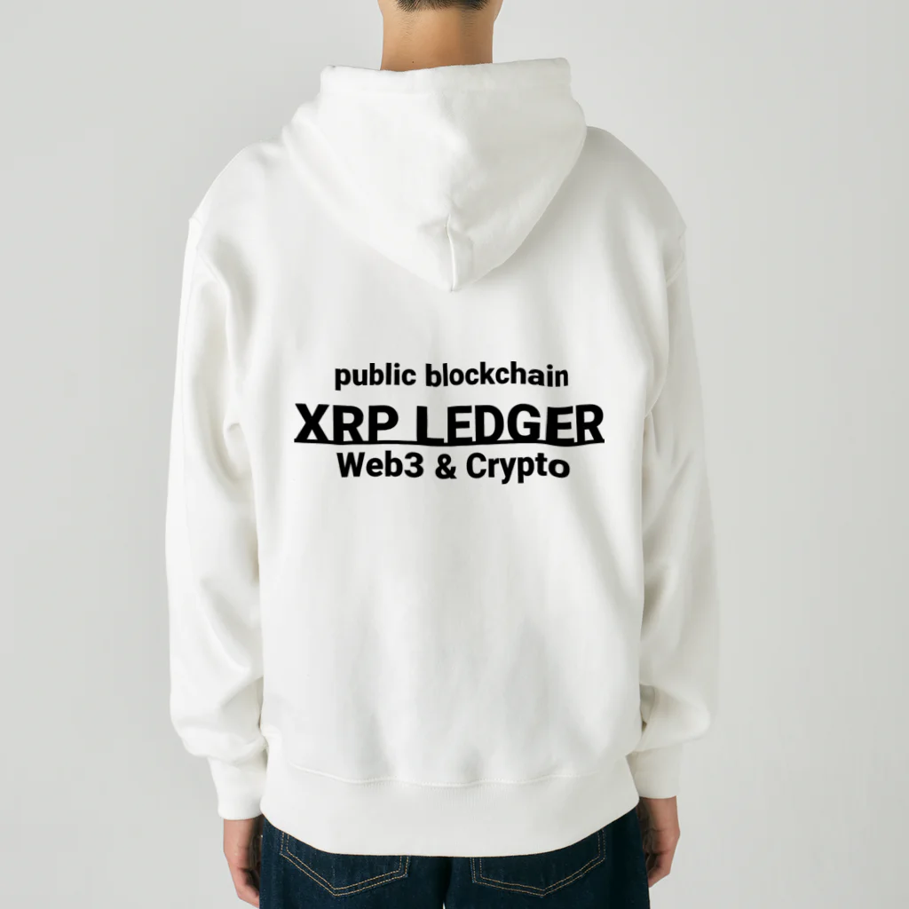 Pana@XRPのXRPL　web3&crypto ヘビーウェイトジップパーカー