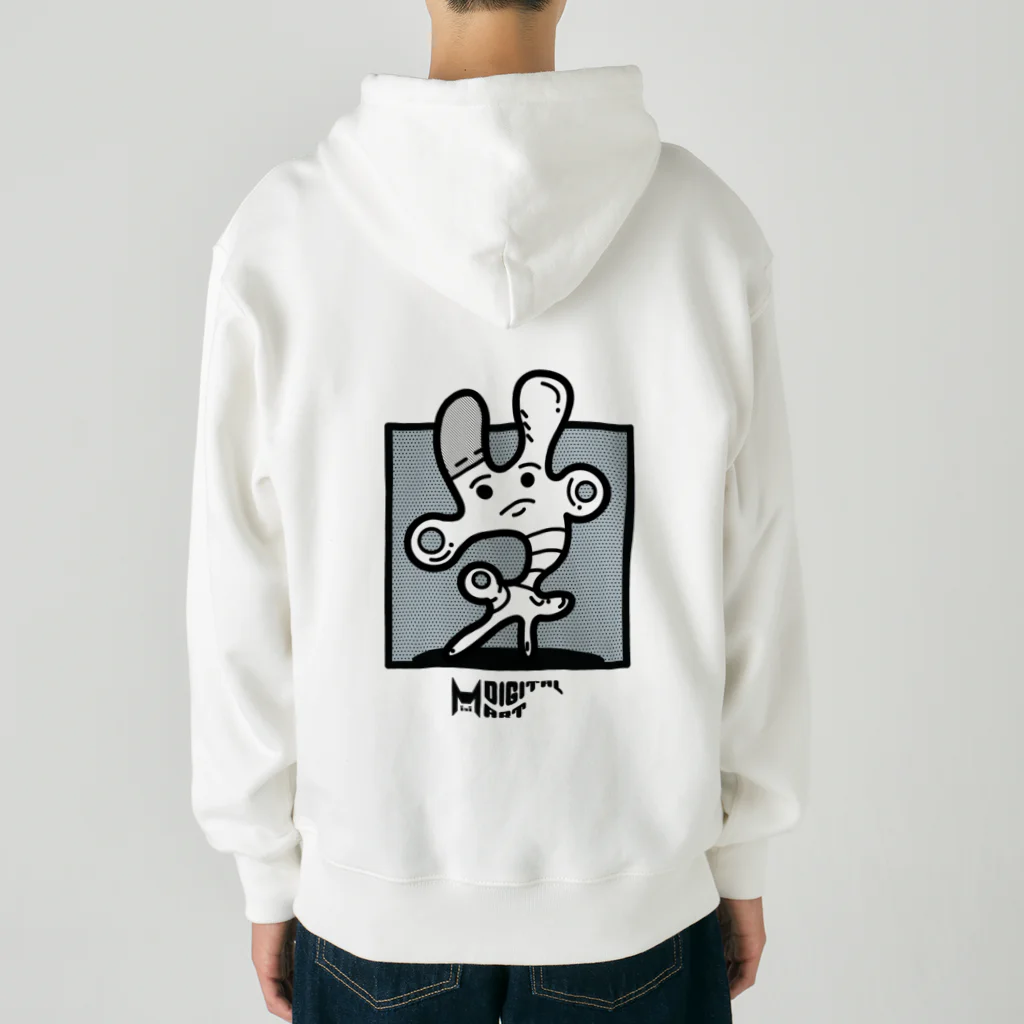 Mini Digital ArtのMDA 0007 Heavyweight Zip Hoodie