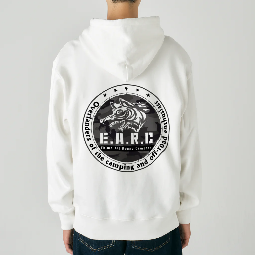 愛媛県の四駆とキャンプを愛する会のEARC(迷彩柄) Heavyweight Zip Hoodie