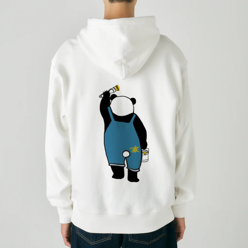 向日葵パンダ工房の向日葵パンダくん Heavyweight Zip Hoodie