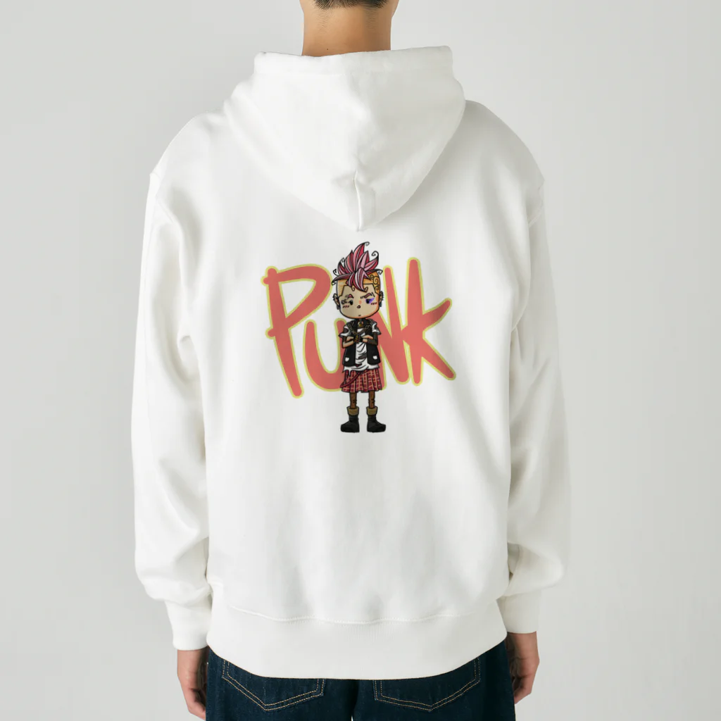 118designのPUNK Heavyweight Zip Hoodie