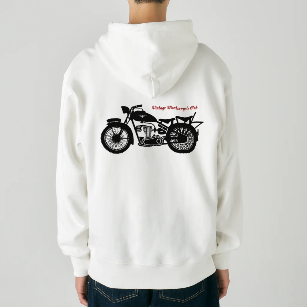 JOKERS FACTORYのVINTAGE MOTORCYCLE CLUB ヘビーウェイトジップパーカー