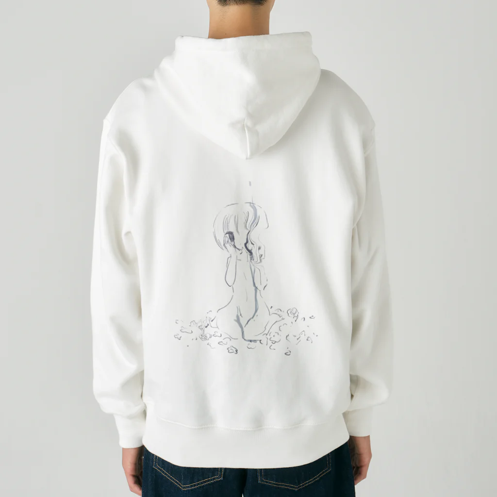 あくむ病院の愛を知らない Heavyweight Zip Hoodie