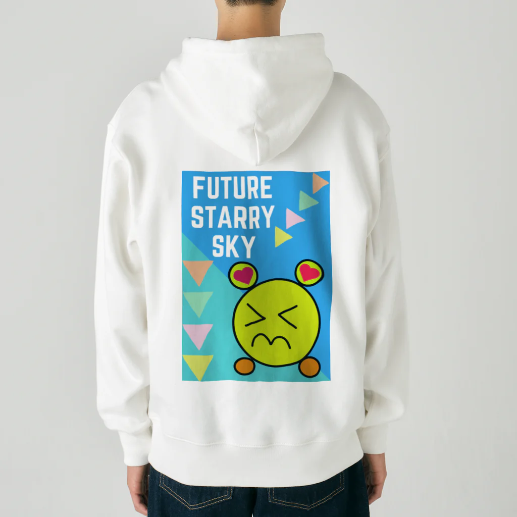 Future Starry Skyの泣かないで！！ Heavyweight Zip Hoodie