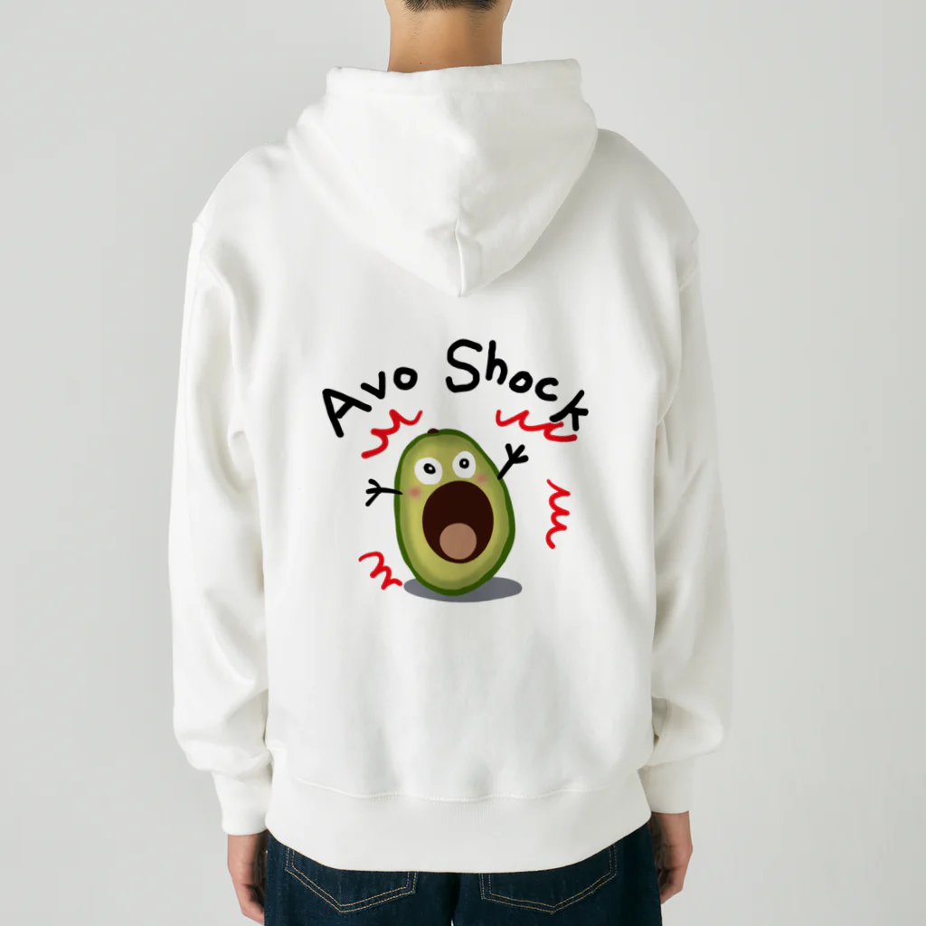 MZグラフィックスのAvo Shock! Heavyweight Zip Hoodie