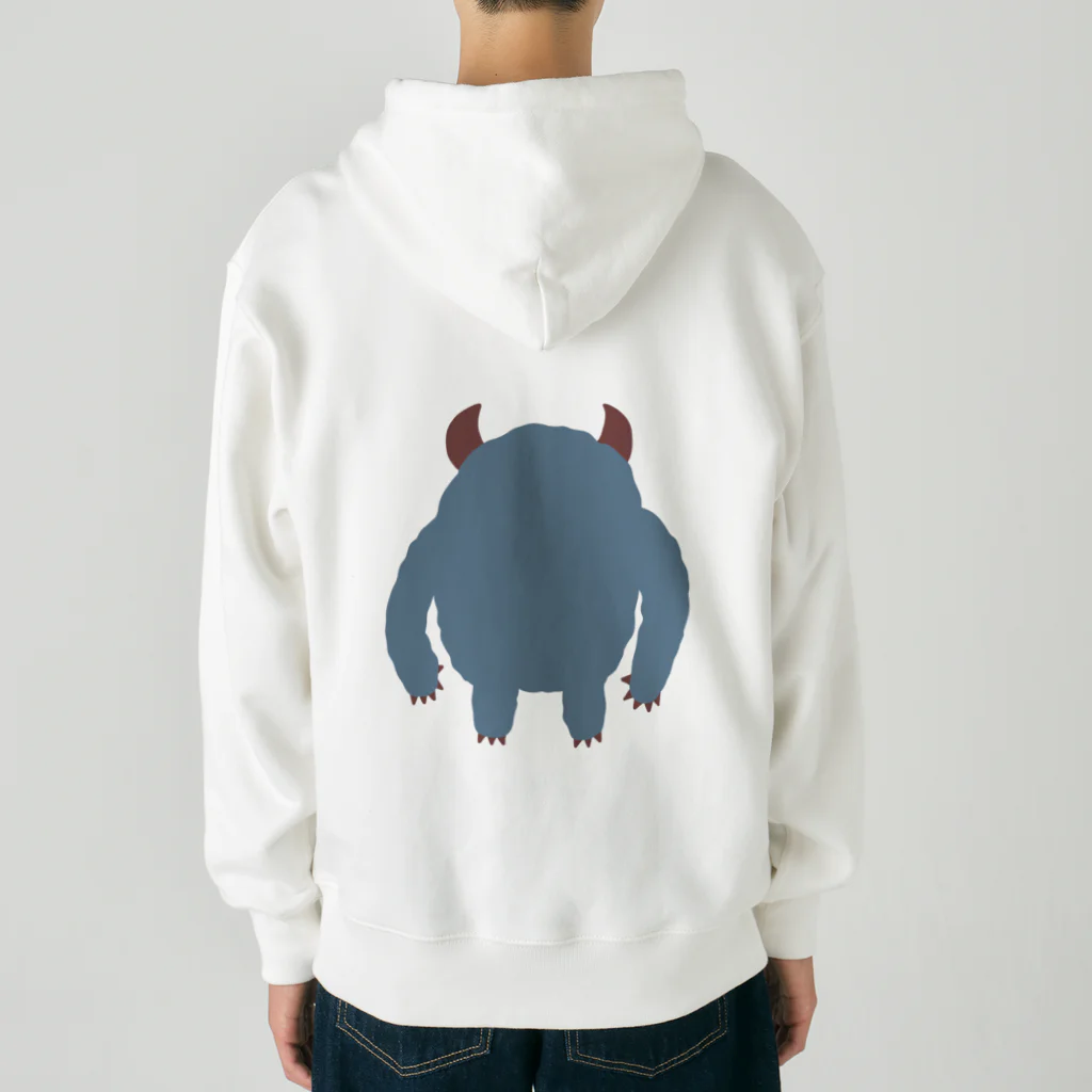 ddddd02のイエティのムム Heavyweight Zip Hoodie