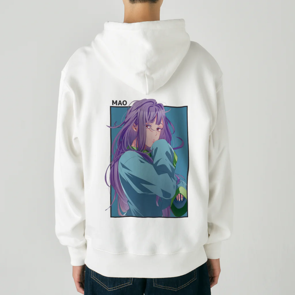 CHICHIZŌのMAOちゃん(寝起き) Heavyweight Zip Hoodie