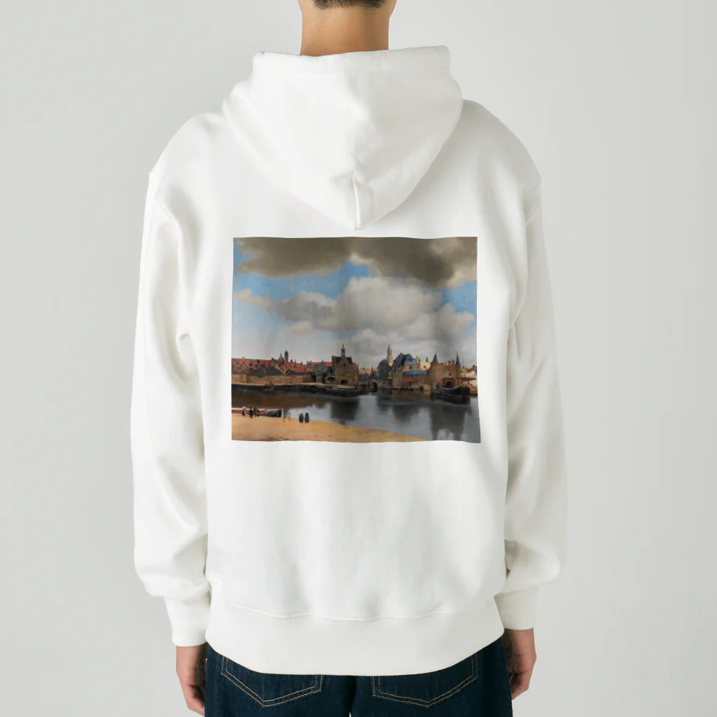 世界美術商店のデルフト眺望 / View of Delft Heavyweight Zip Hoodie