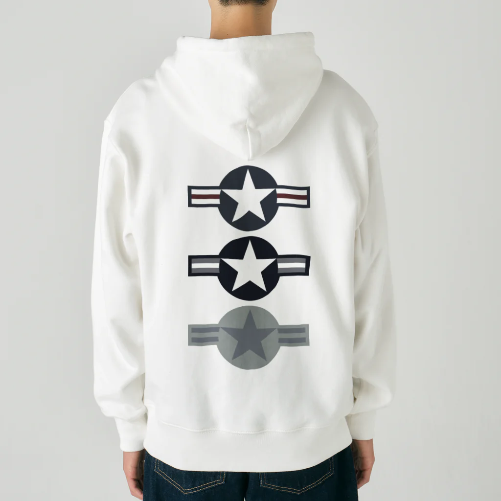 Y.T.S.D.F.Design　自衛隊関連デザインの米軍航空機識別マーク Heavyweight Zip Hoodie