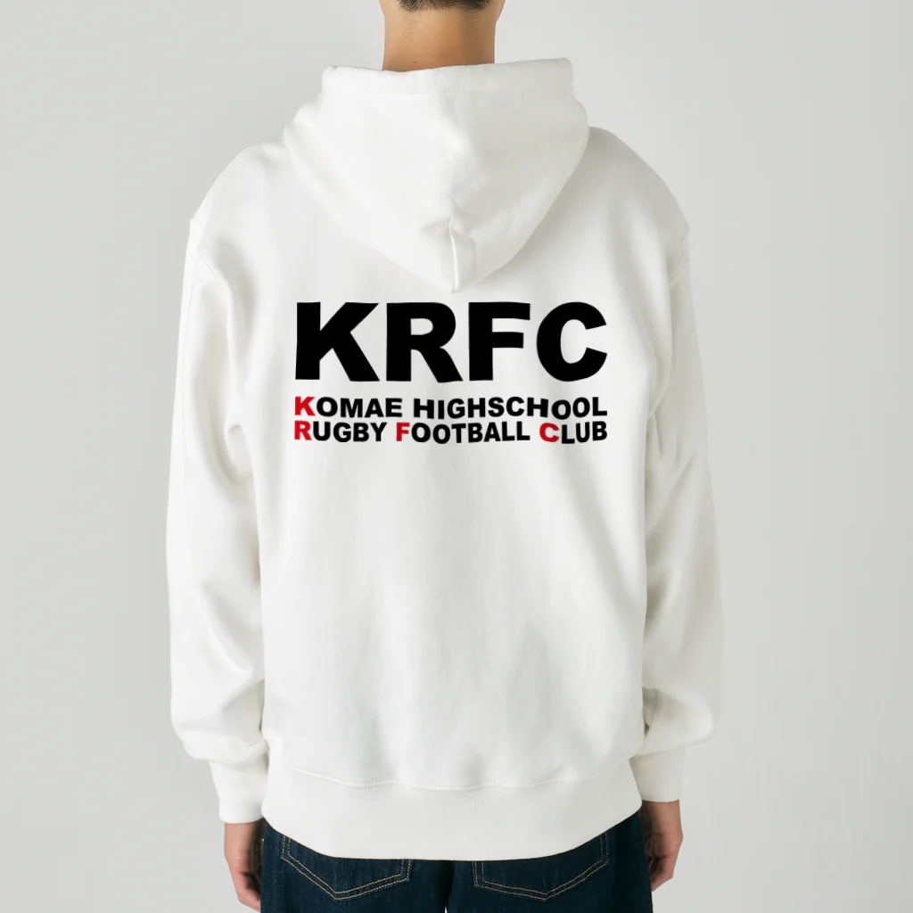 KRFC：狛江高校ラグビー部のKRFC：Komae Ball x BK ヘビーウェイトジップパーカー