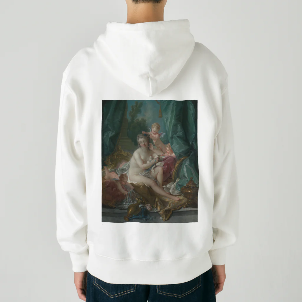 世界美術商店のヴィーナスの化粧 / The Toilet of Venus Heavyweight Zip Hoodie