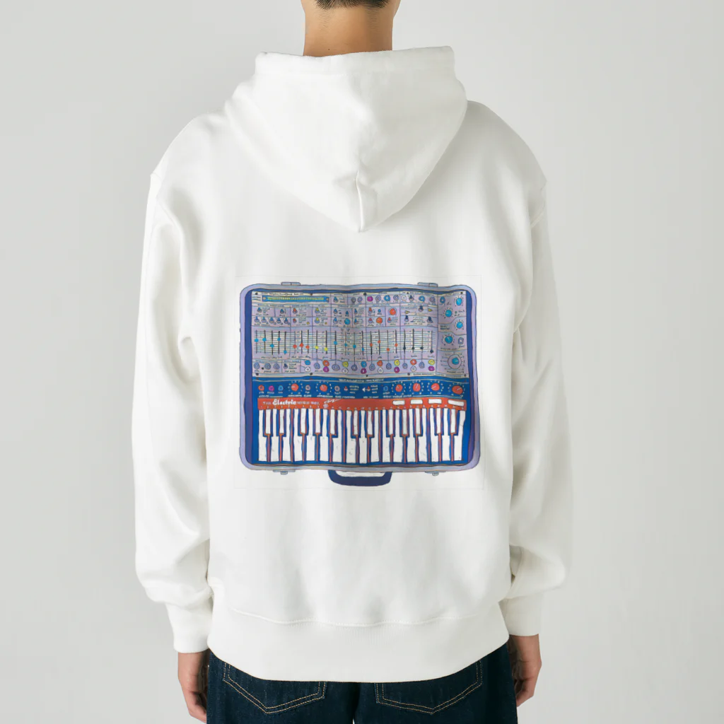 Vintage Synthesizers | aaaaakiiiiiのBuchla Music Easel Vintage Synthesizer ヘビーウェイトジップパーカー