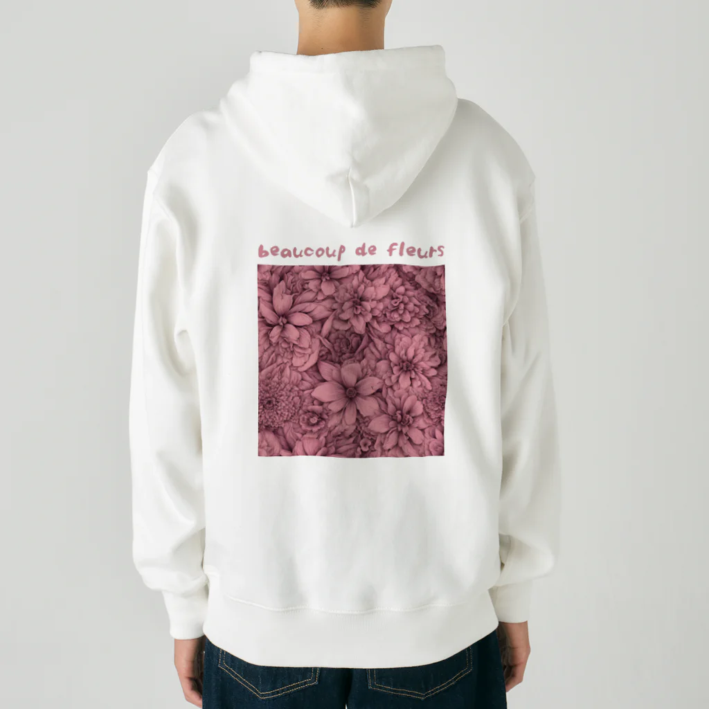 kazu_gのサクラ色の花園 Heavyweight Zip Hoodie