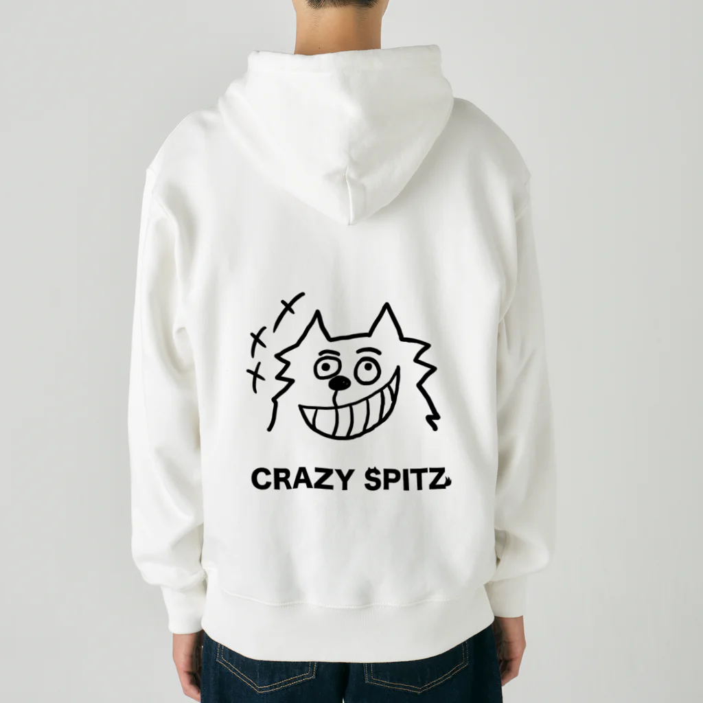 ehime@けだま&もち＆すみのCRAZY SPITZ「HA HA HA」 Heavyweight Zip Hoodie