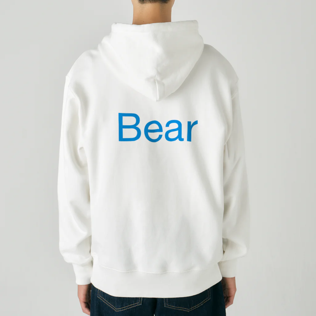 TPGのBear Heavyweight Zip Hoodie