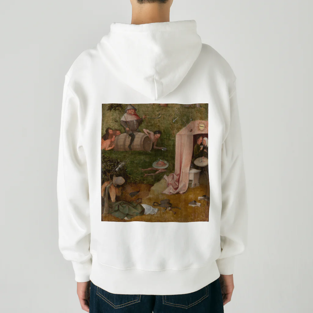 世界美術商店の大食と快楽の寓意 / Allegory of Intemperance Heavyweight Zip Hoodie